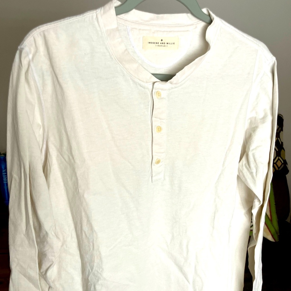 Imogene + Willie Long sleeve Henley